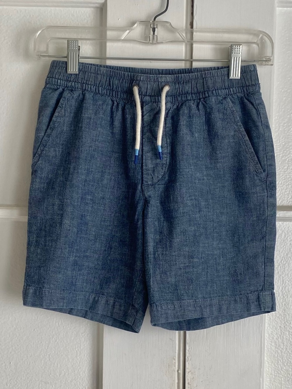 Boys Gap Pull-On Blue Cotton Shorts, XL (12-13)